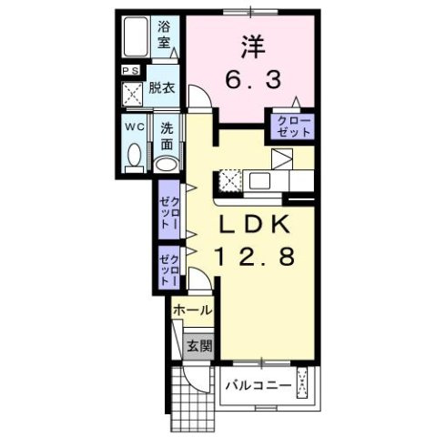 ピアフィールドⅡの間取り