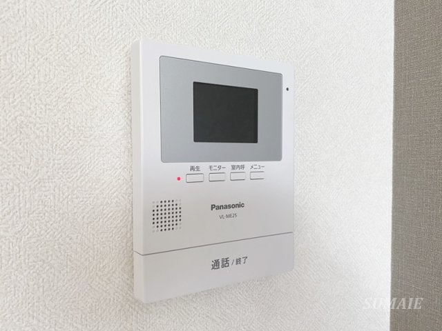 リリ参番館のセキュリティ|安心のモニター付きインターホン☆