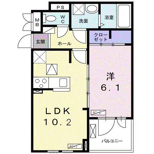 【間取り】 | セレーノ　須賀