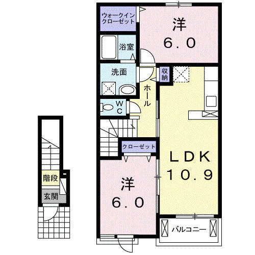 【間取り】 | サニーコート竹下