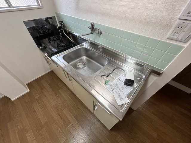 ビギンハイツＢ棟のキッチン