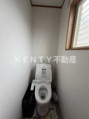 【トイレ】 | 荏原５丁目貸家 | 落ち着いたトイレです