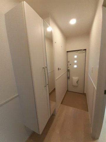 パークハイム柳ノ瀬の玄関