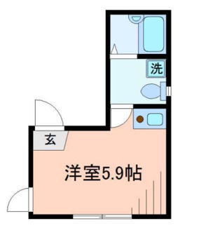 【間取り】 | シャンテ田端 | 間取りです。