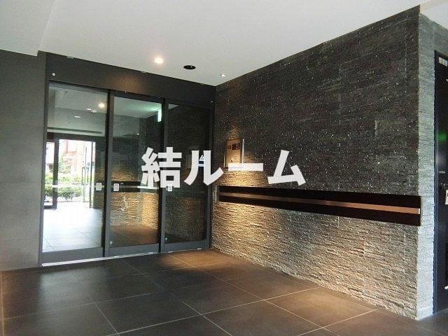 板橋区坂下２丁目の賃貸マンションのロビー