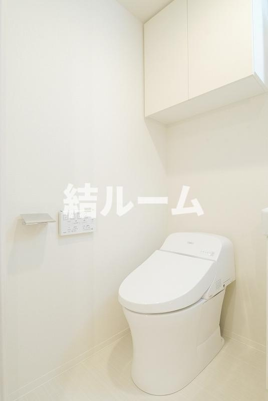 板橋区坂下２丁目の賃貸マンションのトイレ