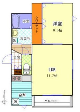 Lado　Escuelaの間取り