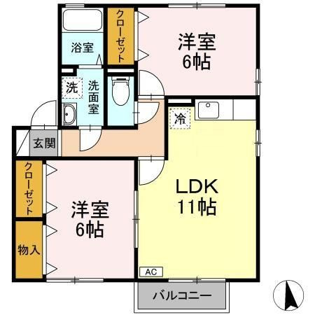 エスぺランサの間取り