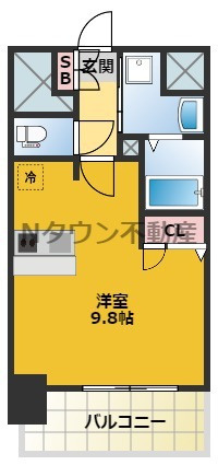 【間取り】 | プレサンス大須プライマル | 間取りです