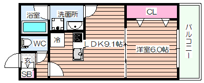 【間取り】 | ル・ヴェール黒崎町