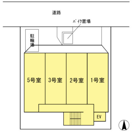 ひびき錦糸町 門田ビルの区画図