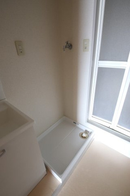 【設備】 | ボナージュ石橋 | 室内洗濯機置場