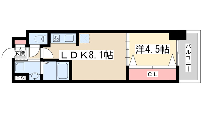 【間取り】 | セノアタワー新大阪
