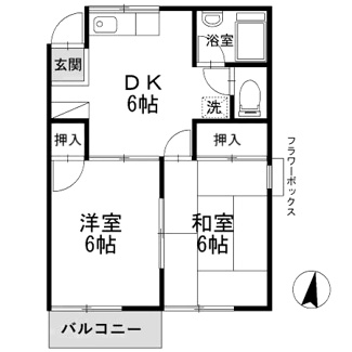 【間取り】 | キャピタル高松台