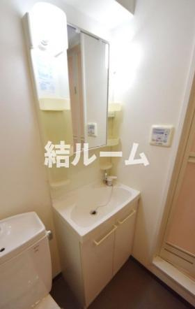 練馬区中村北３丁目の賃貸マンションの洗面所