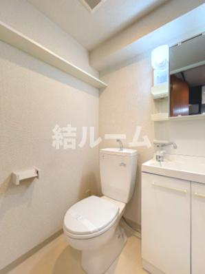 練馬区中村北３丁目の賃貸マンションのトイレ