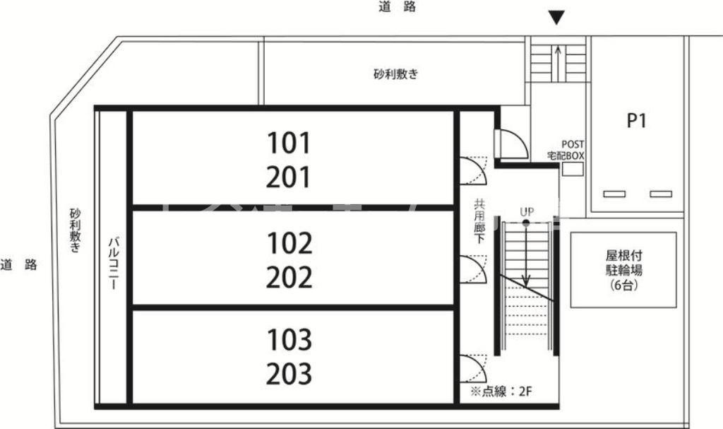 リブリ・フォーチュン※初期費用分割あと払いサービス利用可能物件の区画図