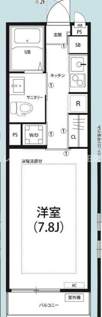 リブリ・フォーチュン※初期費用分割あと払いサービス利用可能物件の間取り