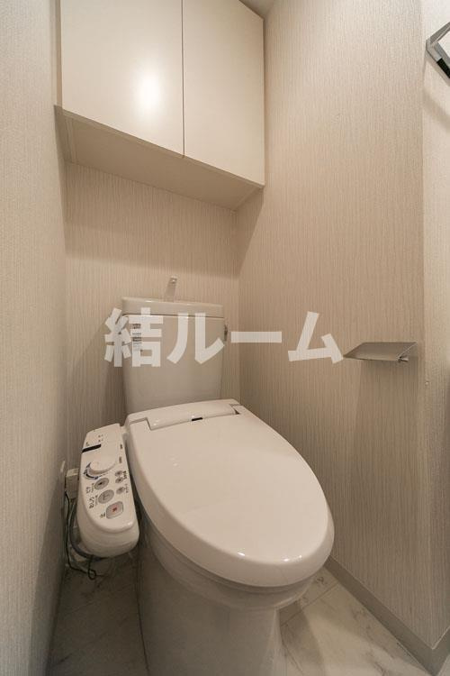 豊島区雑司が谷３丁目の賃貸マンションのトイレ