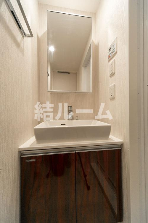 豊島区雑司が谷３丁目の賃貸マンションの洗面所