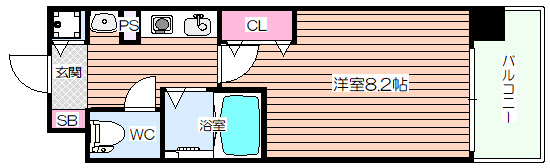 【間取り】 | レジュールアッシュ梅田イースト