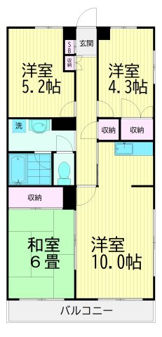 【間取り】 | ブライトネス北鴻巣