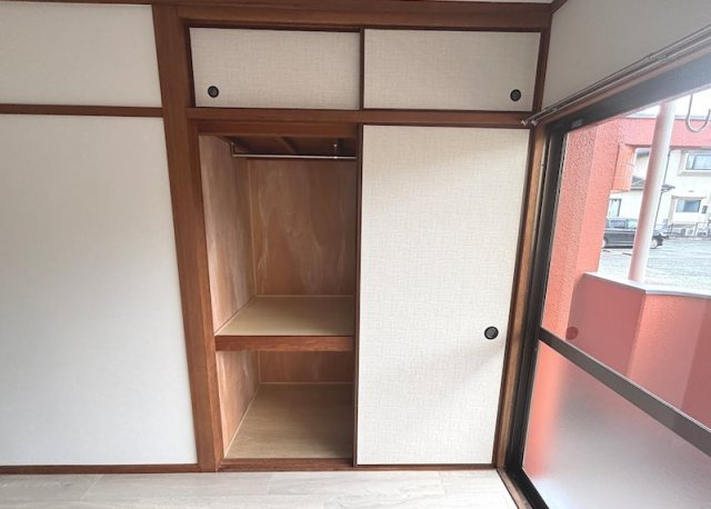 熊本市南区田井島２丁目の賃貸マンションの収納