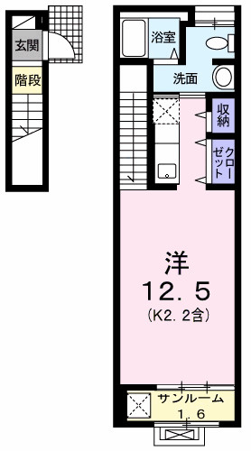 【間取り】 | フォンターナ・ルチア