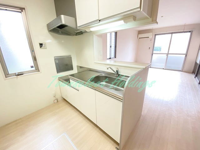 藤沢市羽鳥５丁目のアパートのキッチン