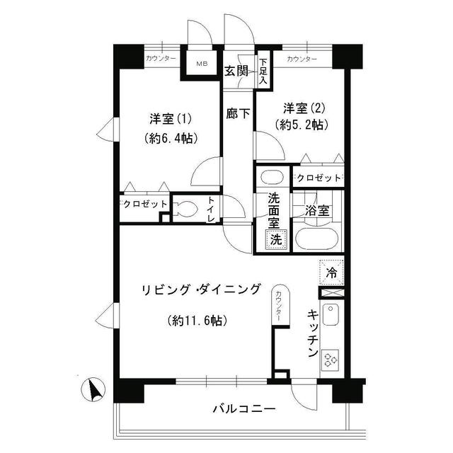 ソルヴェールレジデンスの間取り