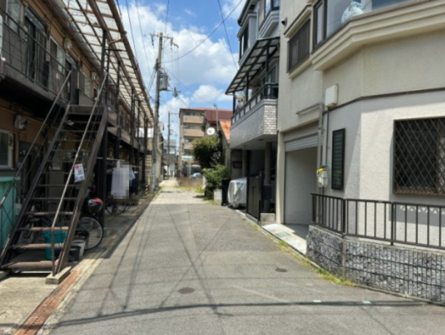 守口市大宮通４丁目の前面道路含む現地写真