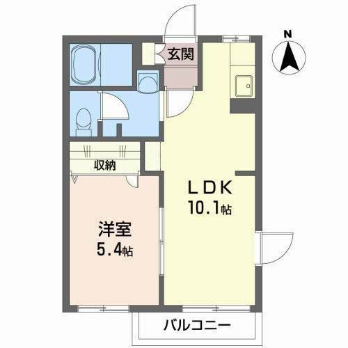 ディアスＫ Ⅱの間取り