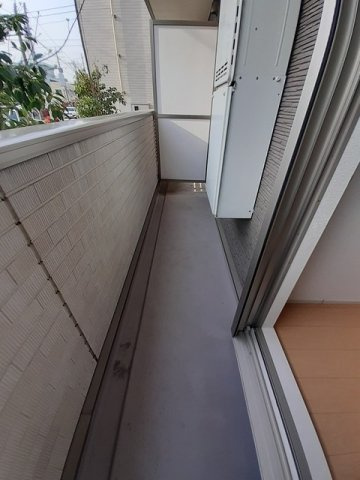 プラシードⅡのバルコニー