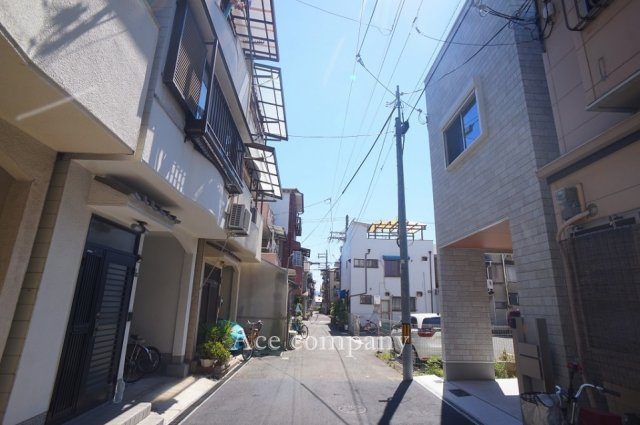 【前面道路含む現地写真】 | 生野区勝山北5丁目 | 【前面道路：幅員約4ｍ】