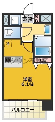【間取り】 | プレサンスSAKAEリバースタイル | 間取りです。