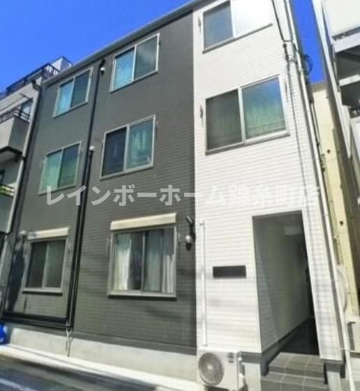 江戸川区平井５丁目のアパートの外観