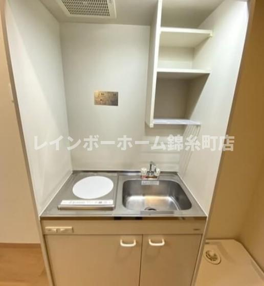江戸川区平井５丁目のアパートのキッチン