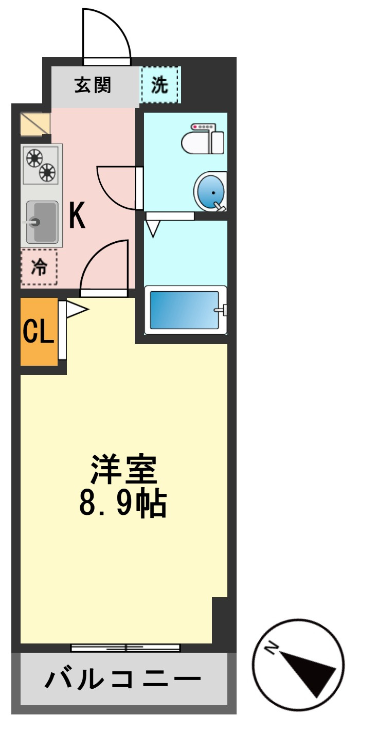 CORVAL亀有の間取り