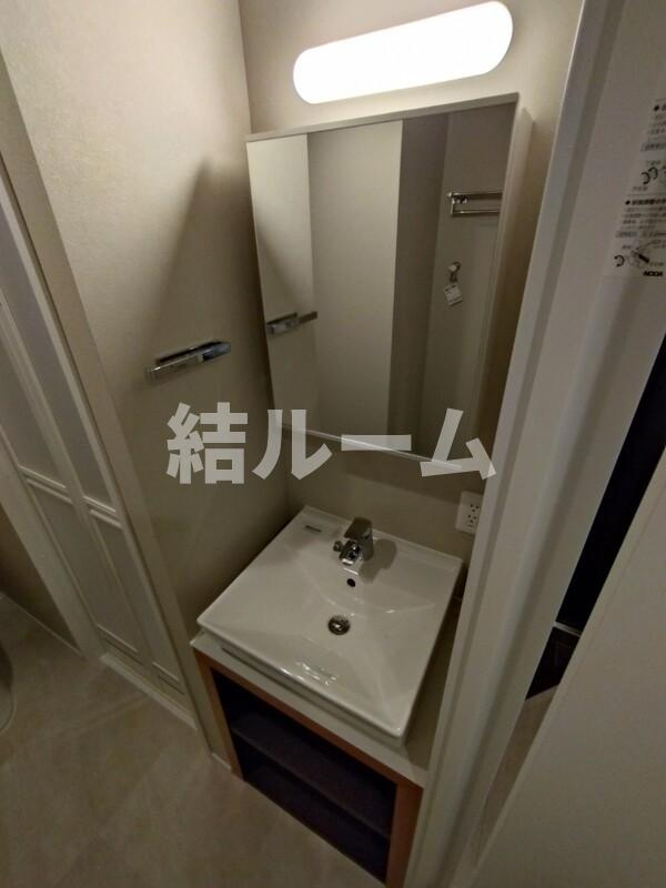 豊島区要町３丁目の賃貸マンションの独立洗面台