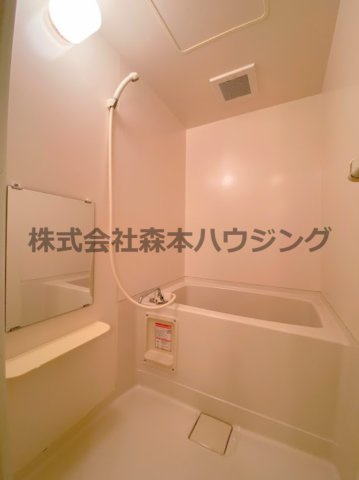 【浴室】 | 　オレンジハイツ | ゆったり過ごせるお風呂です