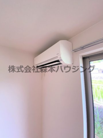 【設備】 | 　オレンジハイツ | エアコンついてます