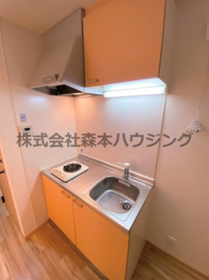 【キッチン】 | 　オレンジハイツ | お料理しやすいキッチンです