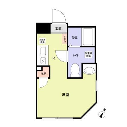 ブラン渋谷本町の間取り