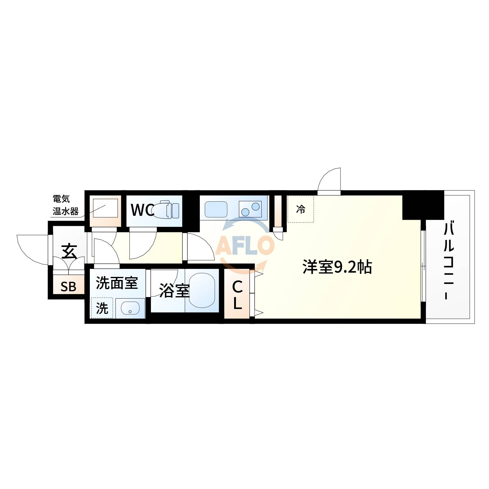 グレンパーク新大阪Ⅱの間取り|グレンパーク新大阪Ⅱ　間取り