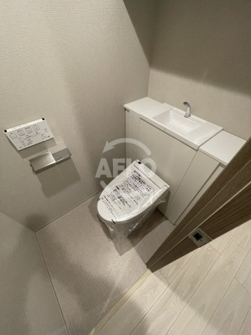 プレサンスグラン福島　鷺洲小学校区のトイレ|プレサンスグラン福島　トイレ