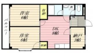 【間取り】 | ＹＳマンション | 間取りです。