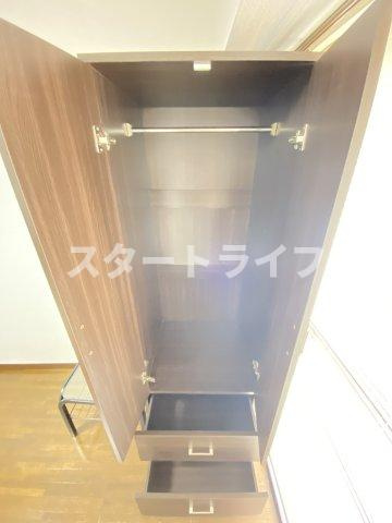 大阪市東淀川区東中島１丁目の賃貸マンションの収納