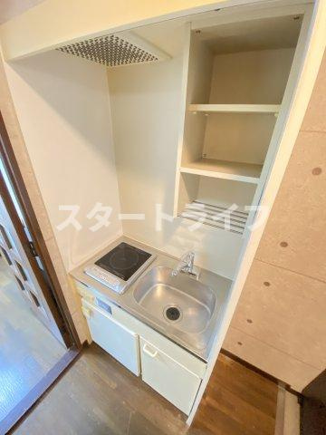 大阪市東淀川区東中島１丁目の賃貸マンションのキッチン