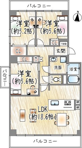 コープ野村伊丹Ｂ棟