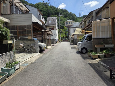 【前面道路含む現地写真】 | 山科区四ノ宮行者谷　中古戸建